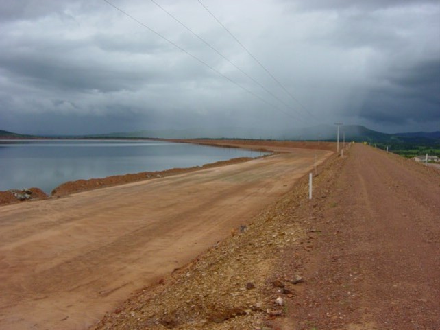 Barragem santo antônio - 2011